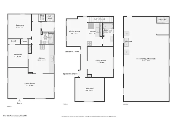$244,900 | 4413 19th Avenue, Kenosha, WI 53140