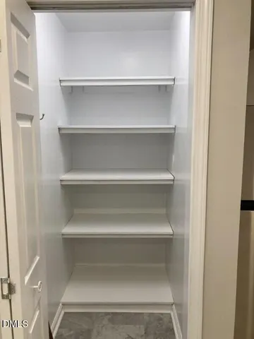 a view of a closet