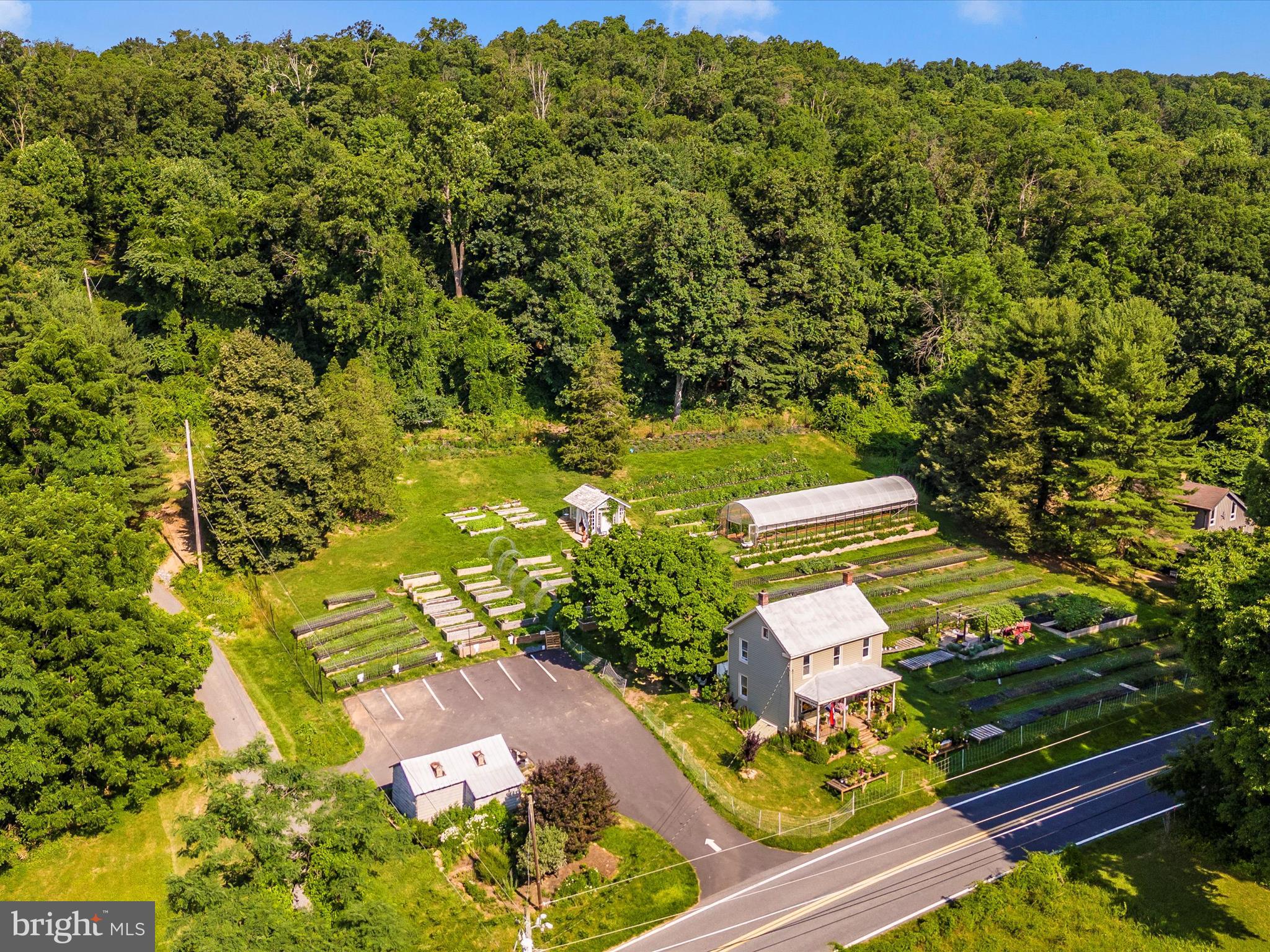5316 Stone Road Frederick, MD 21703 - Photo 98 of 109 Aerial View of Roadside Stand