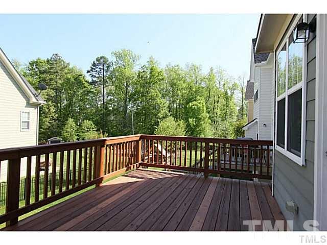 4701 All Points View Way Raleigh, NC 27614 - Photo 16 of 20 Deck is accessible from breakfast room as well as from the backyard.