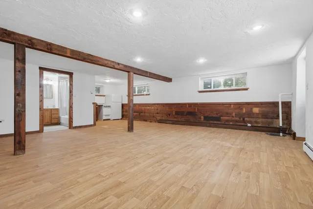 a view of kitchen and utility room