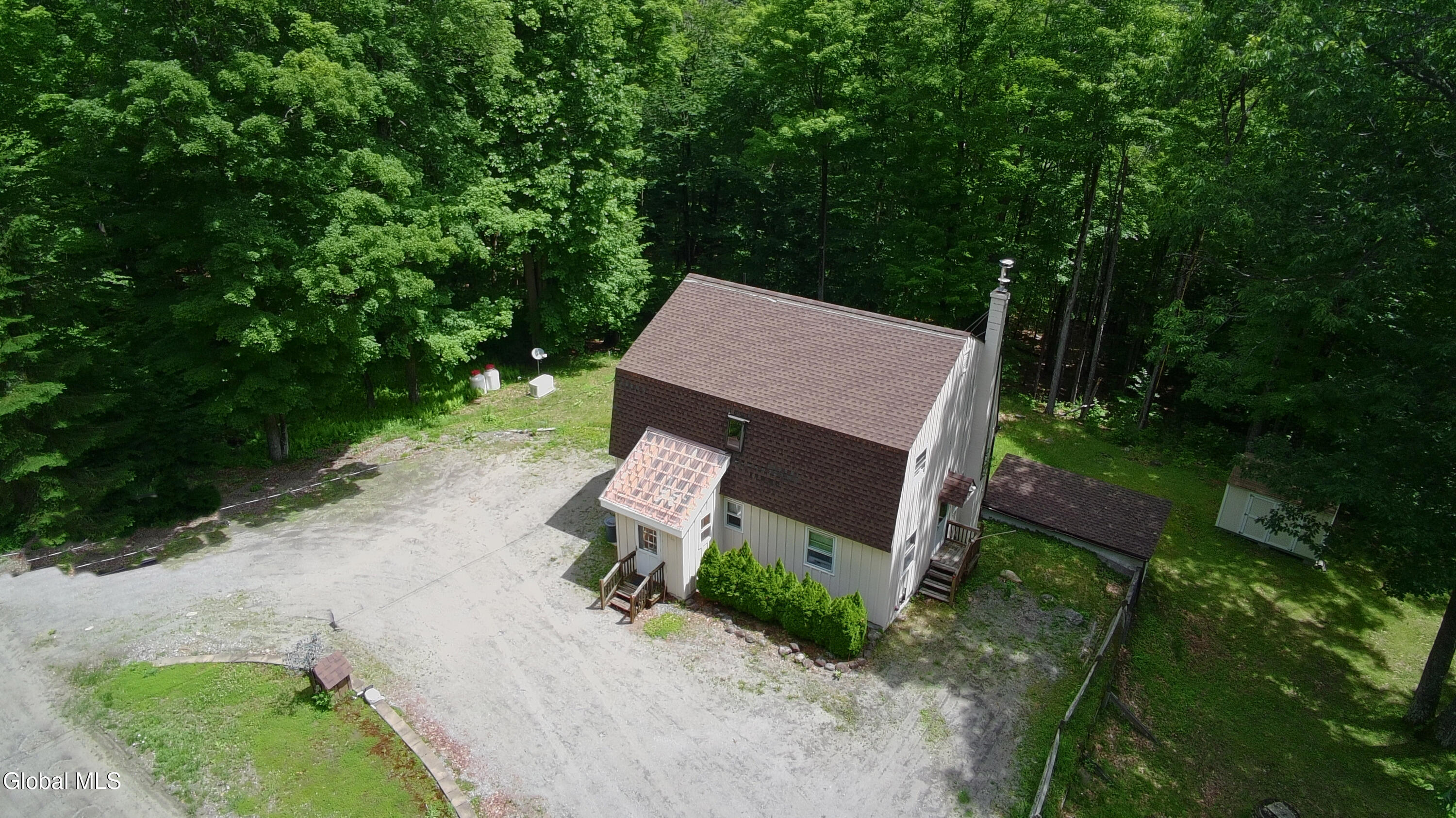 160 Antler Lake Road Johnsburg, NY 12886 - Photo 34 of 35 Aerial View