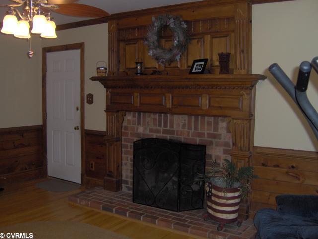 507 Rothschild Drive Chester, VA 23836 - Photo 7 of 11 Den/Family/Great Room - Check out that custom fireplace in the family room!!!