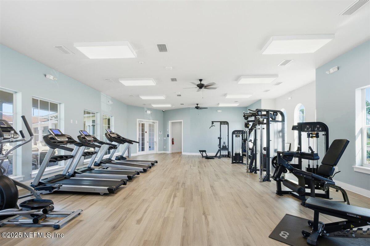 137 Tordera Ln Street St. Augustine, FL 32084 - Photo 33 of 43 a view of a room with gym equipment