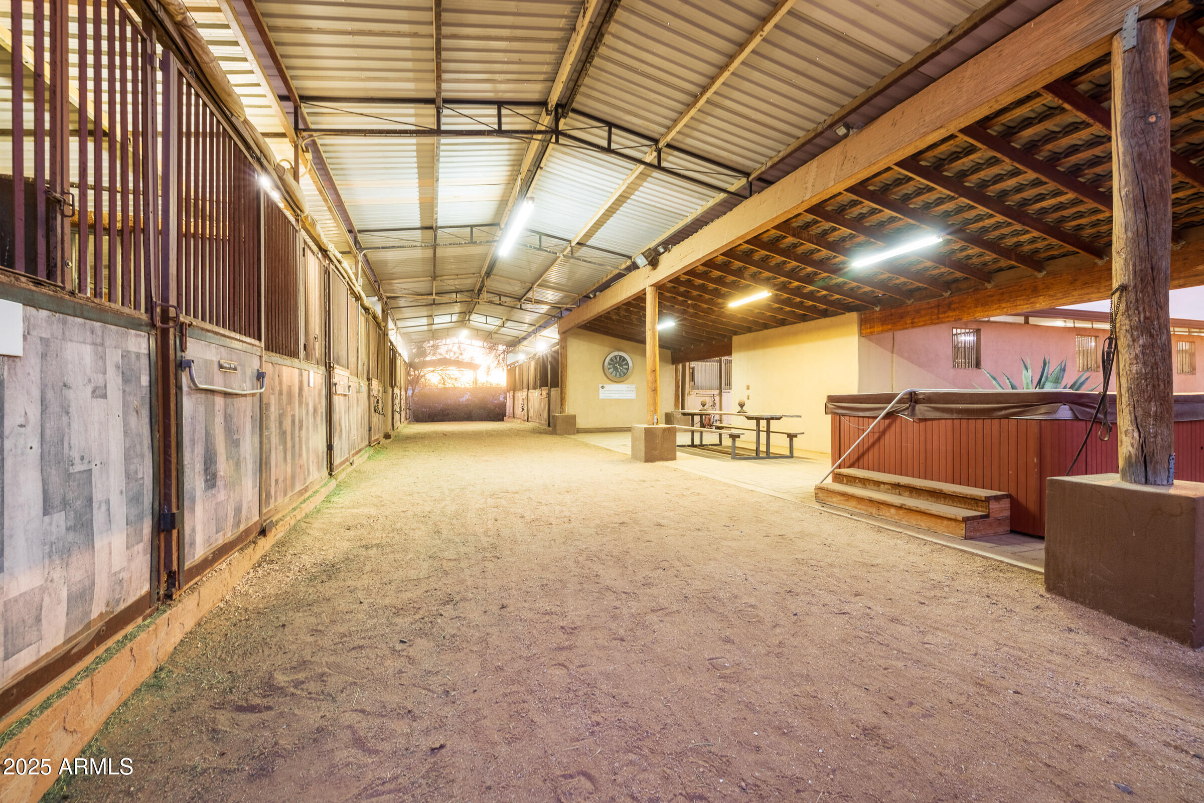 6835 East Peak View Road Scottsdale, AZ 85266 - Photo 32 of 107 a view of parking garage with furniture