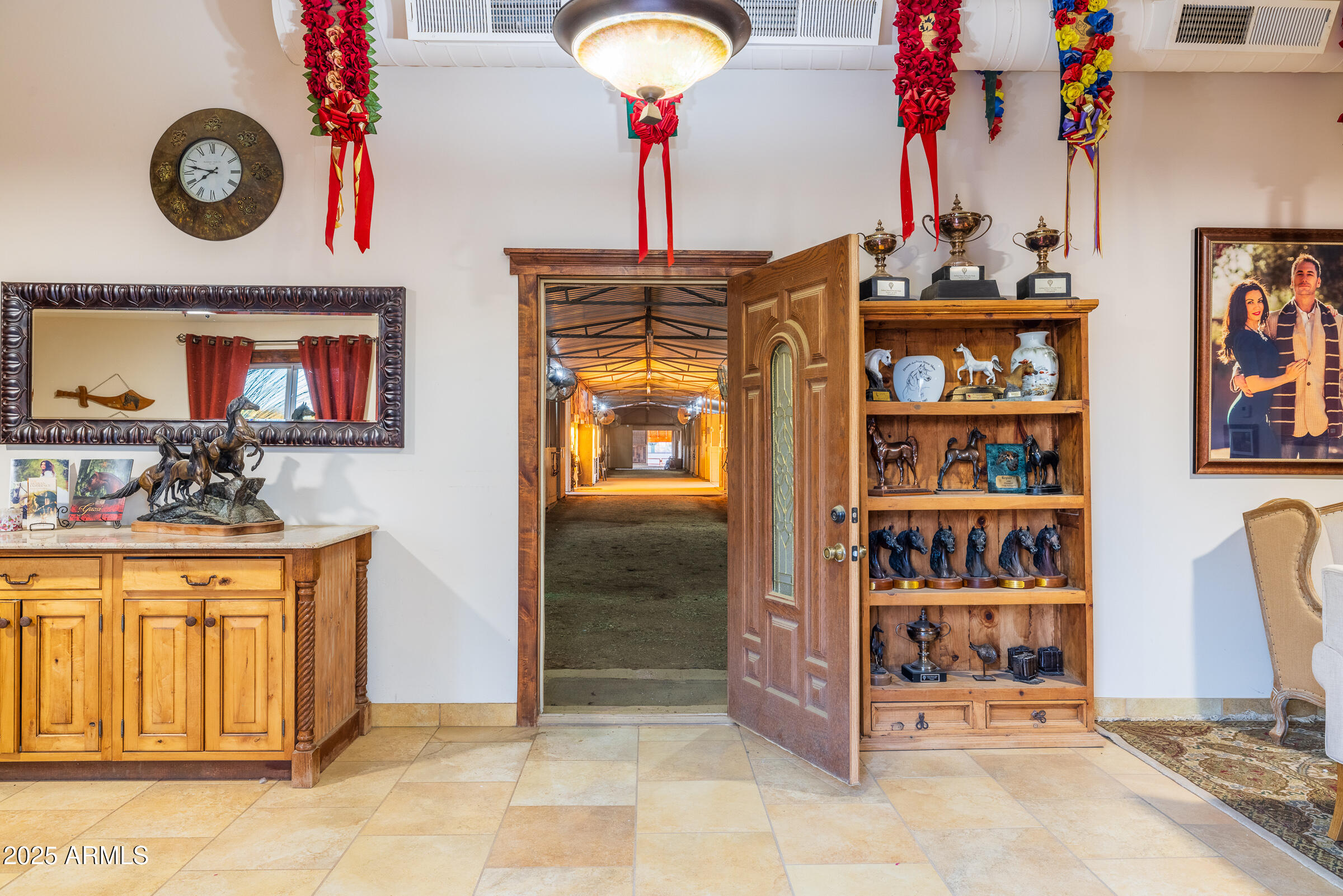 6835 East Peak View Road Scottsdale, AZ 85266 - Photo 34 of 107 barn office opens to barns