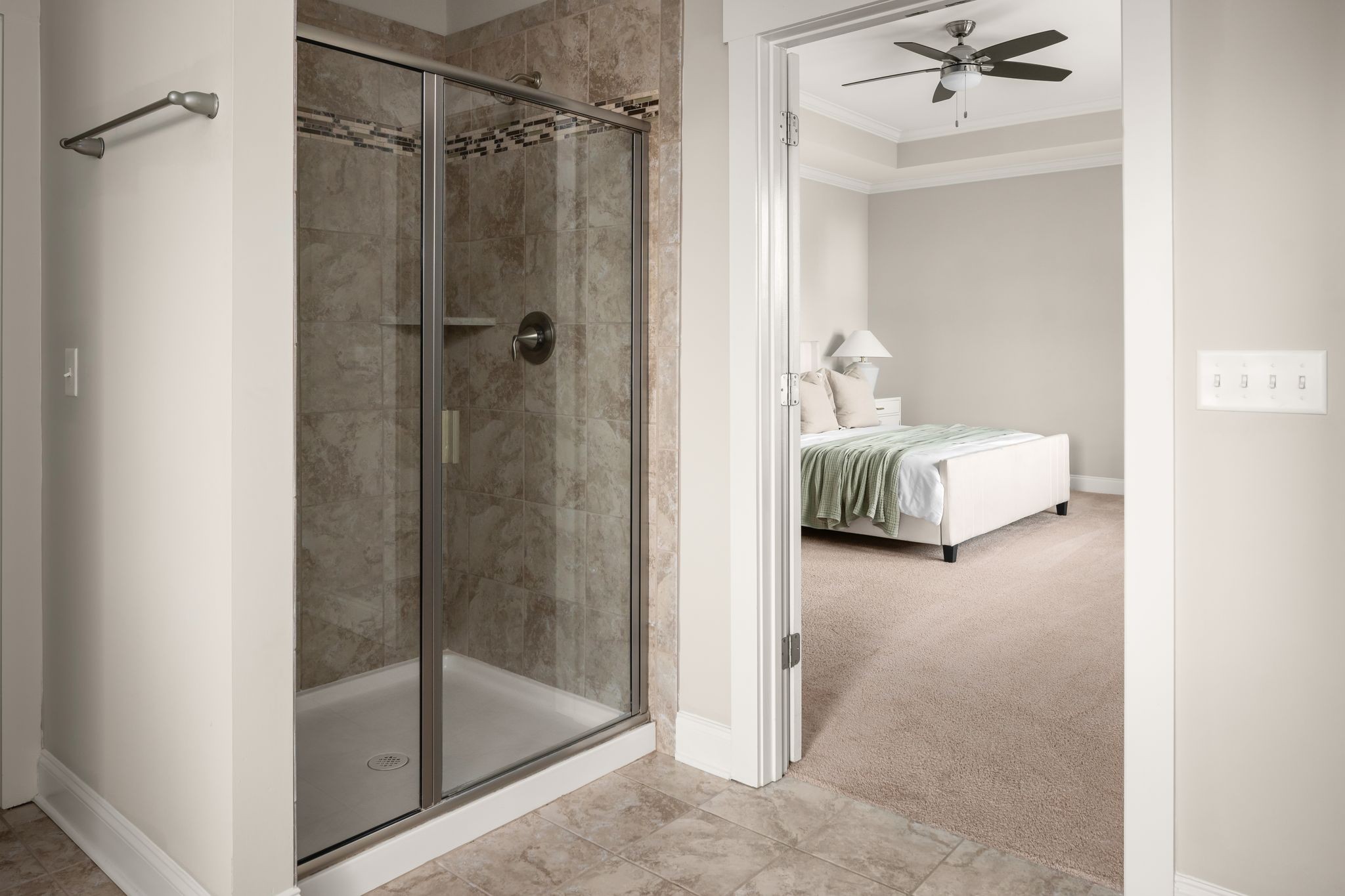 3210 Natoma Circle Thompson's Station, TN 37179 - Photo 35 of 63 a en suite bathroom with a shower