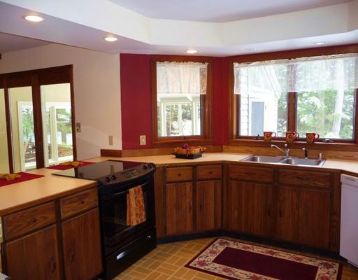 42 Merritt Road Harpswell, ME 04079 - Photo 5 of 19 Kitchen. Open kitchen with views to...
