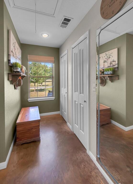 655 Buster Chatham Road Waco, TX 76705 - Photo 18 of 40 a room with window and a ceiling fan