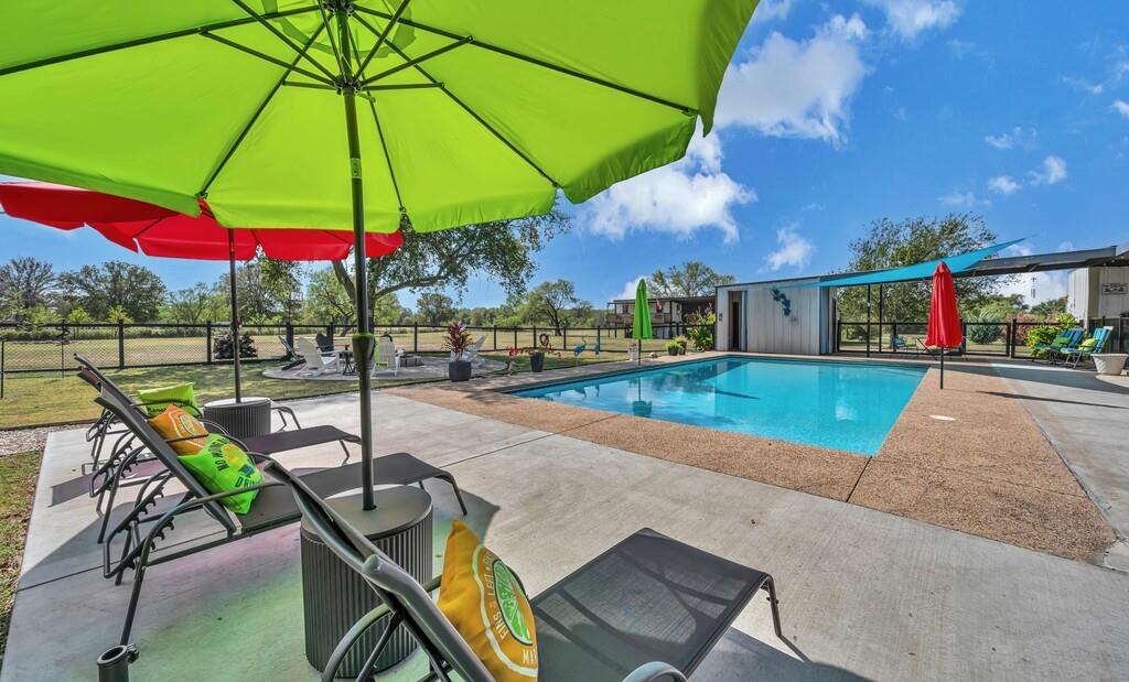 655 Buster Chatham Road Waco, TX 76705 - Photo 26 of 40 a view of a backyard with sitting area
