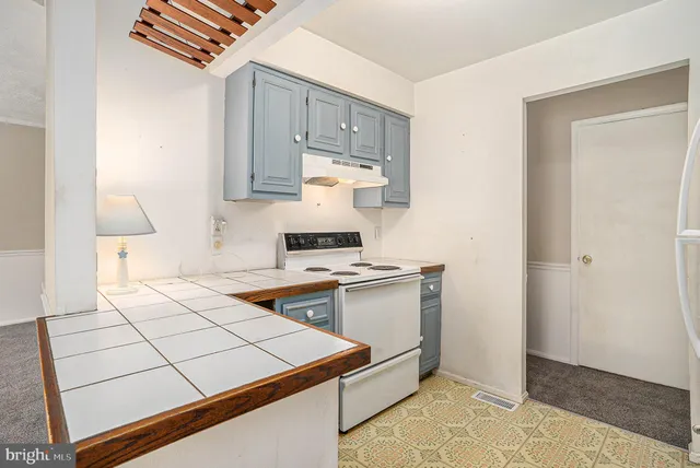 a kitchen with stainless steel appliances a stove a sink and a refrigerator