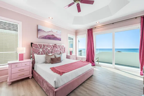 a bed room with a bed and a window