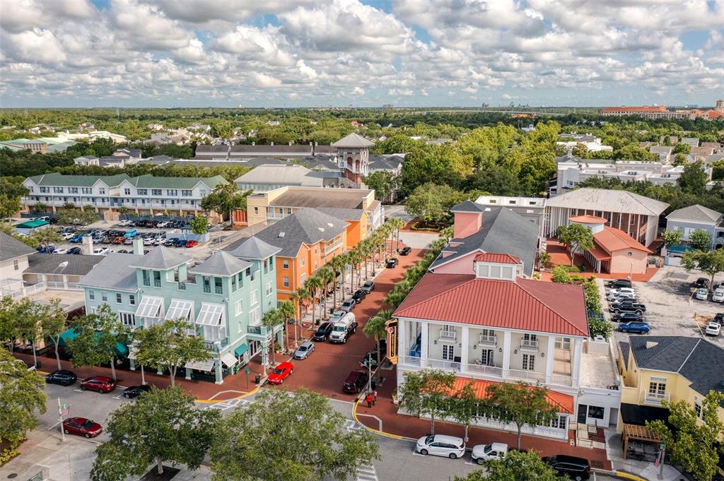 512 Water Street, Unit 512 Celebration, FL 34747 - Photo 32 of 46 a view of a city and lake
