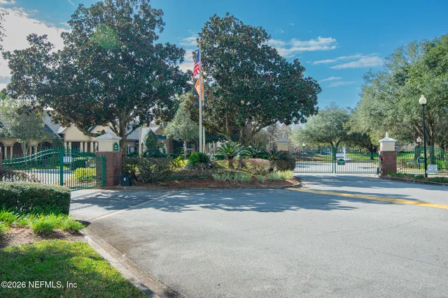 a view of street along with trees