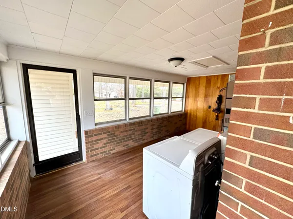 a very nice looking room with a large window