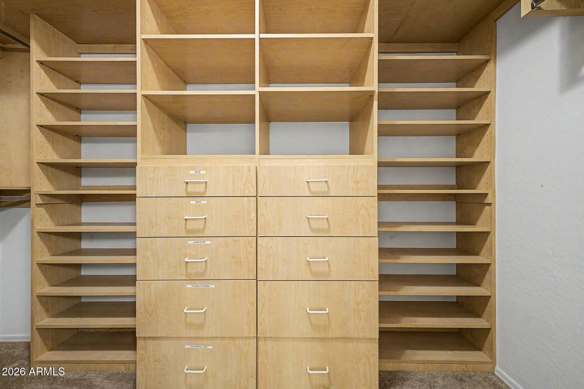 16731 West Oracle Rim Drive Surprise, AZ 85387 - Photo 13 of 54 a view of walk in closet with empty racks