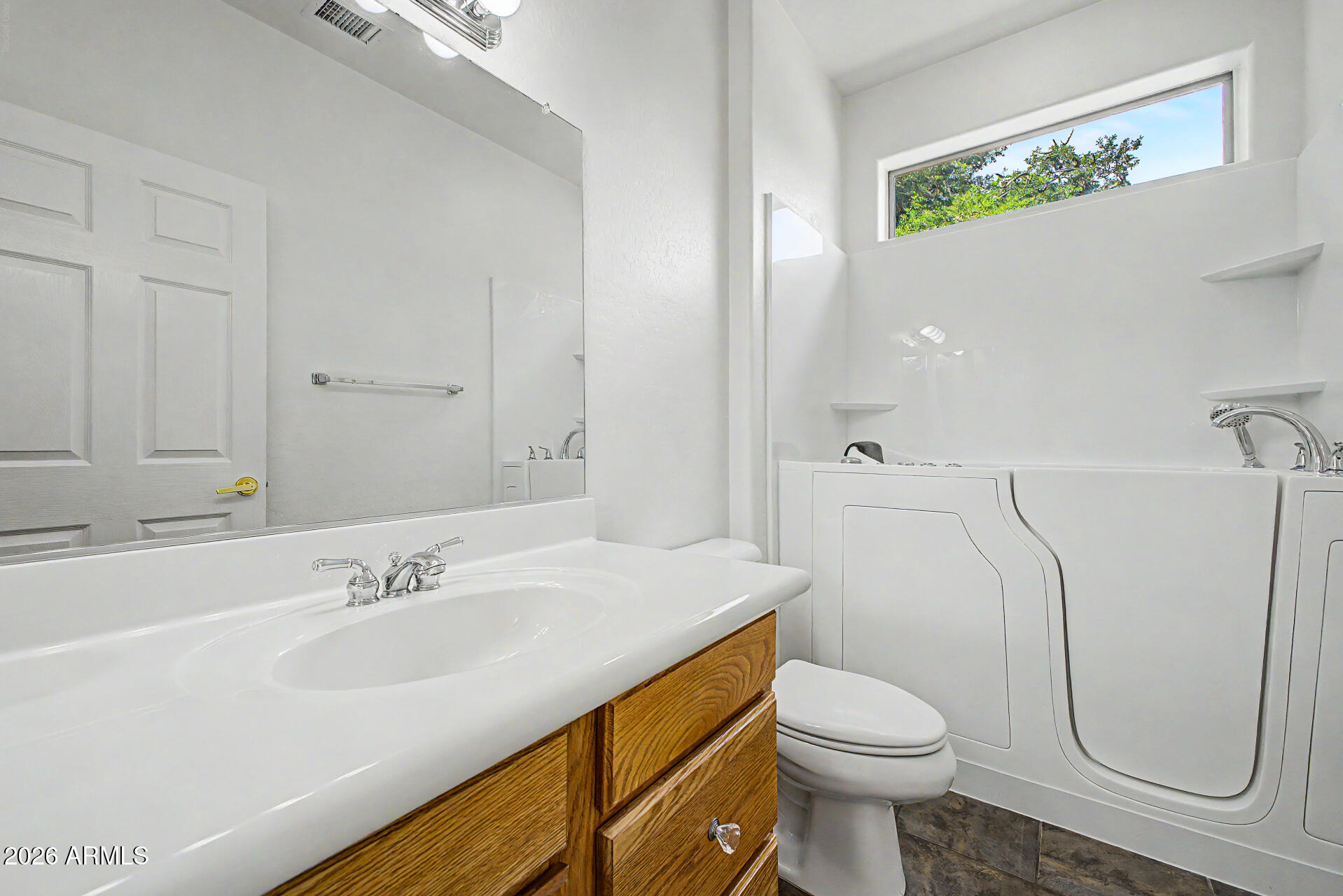 16731 West Oracle Rim Drive Surprise, AZ 85387 - Photo 24 of 54 a bathroom with a sink toilet and shower