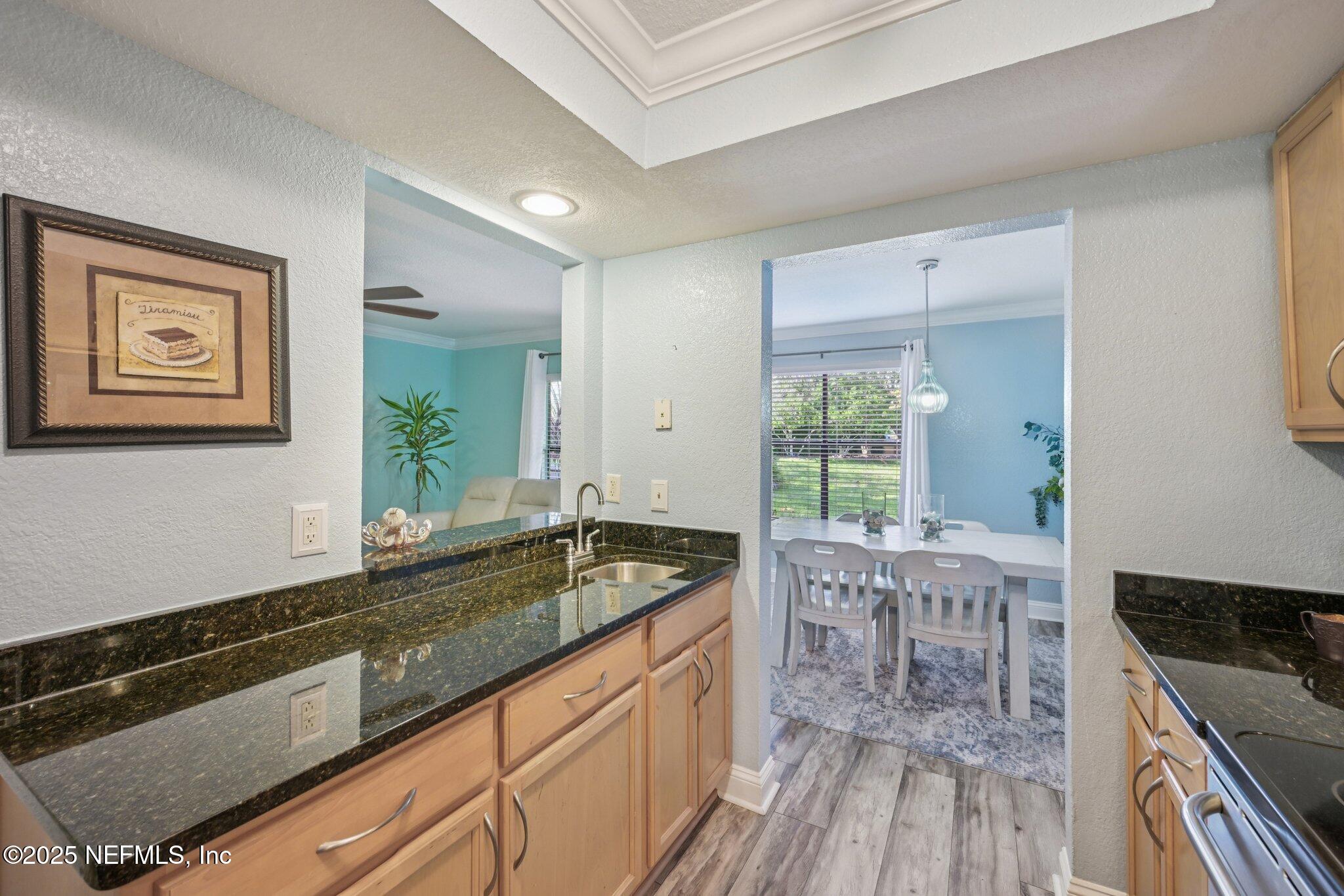 930 Seashell Lane Ponte Vedra Beach, FL 32082 - Photo 11 of 29 a kitchen with granite countertop a sink and a stove