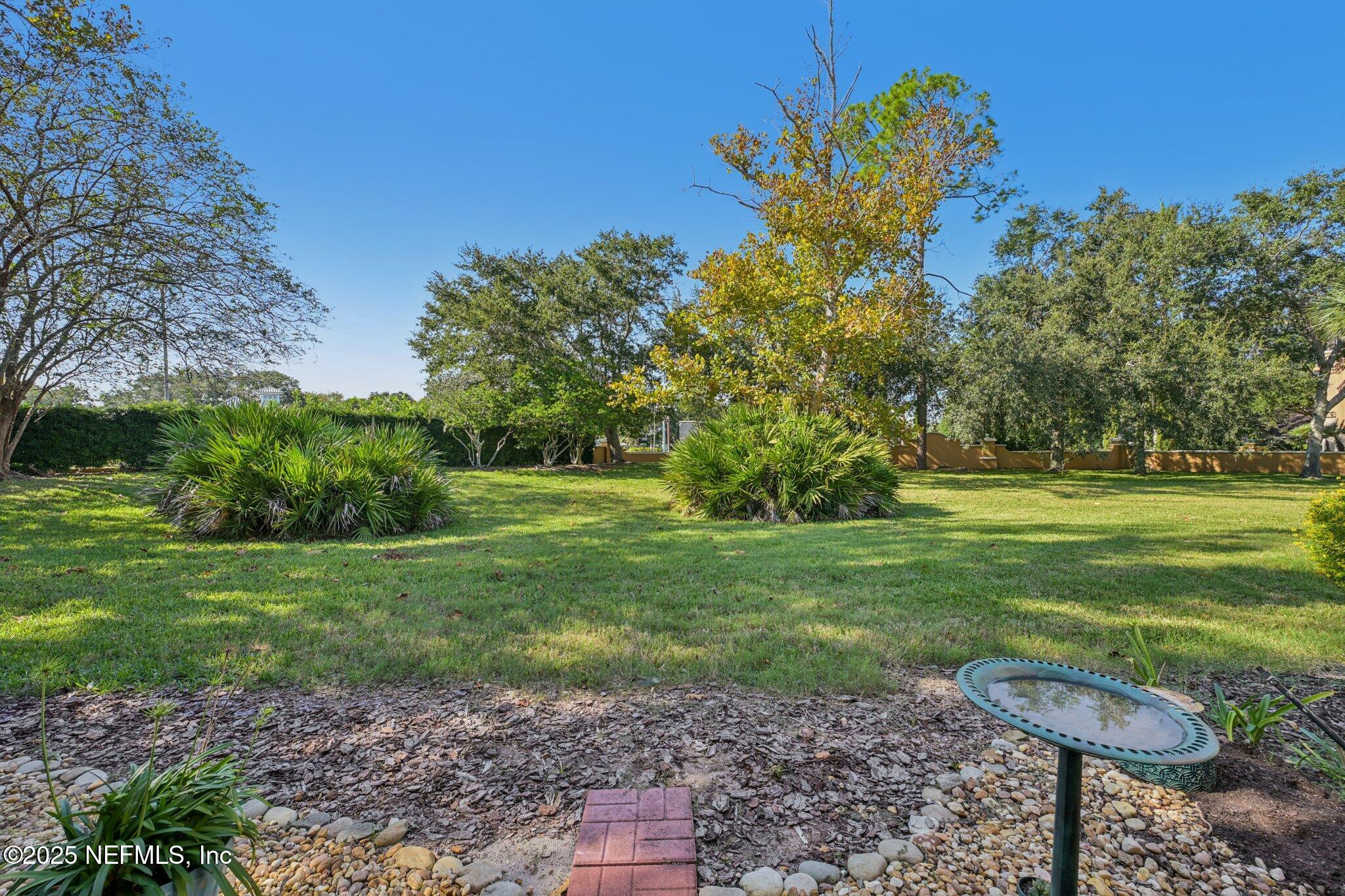 930 Seashell Lane Ponte Vedra Beach, FL 32082 - Photo 24 of 29 a view of a garden with a tree