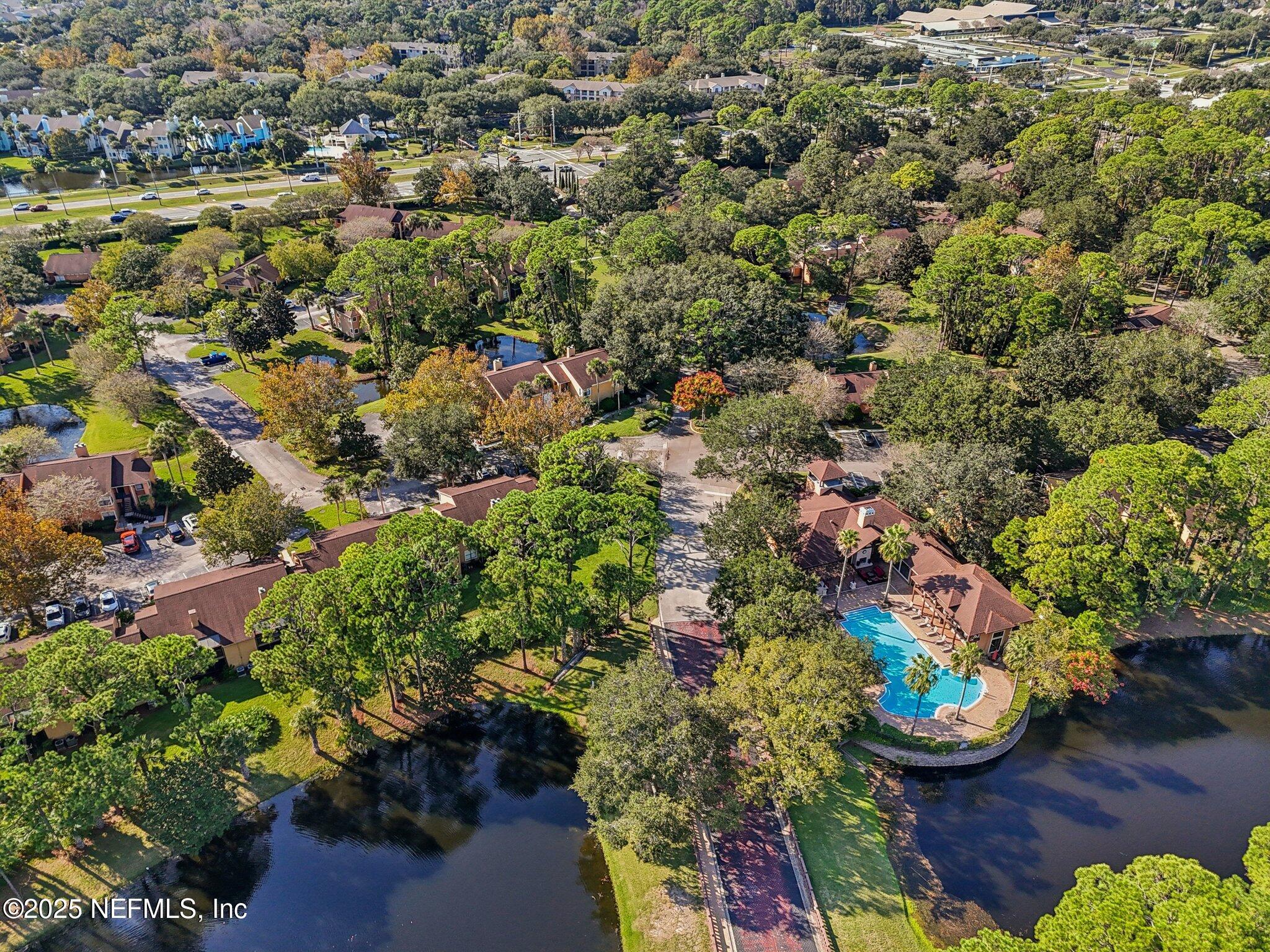 930 Seashell Lane Ponte Vedra Beach, FL 32082 - Photo 27 of 29 an aerial view of a house with a yard
