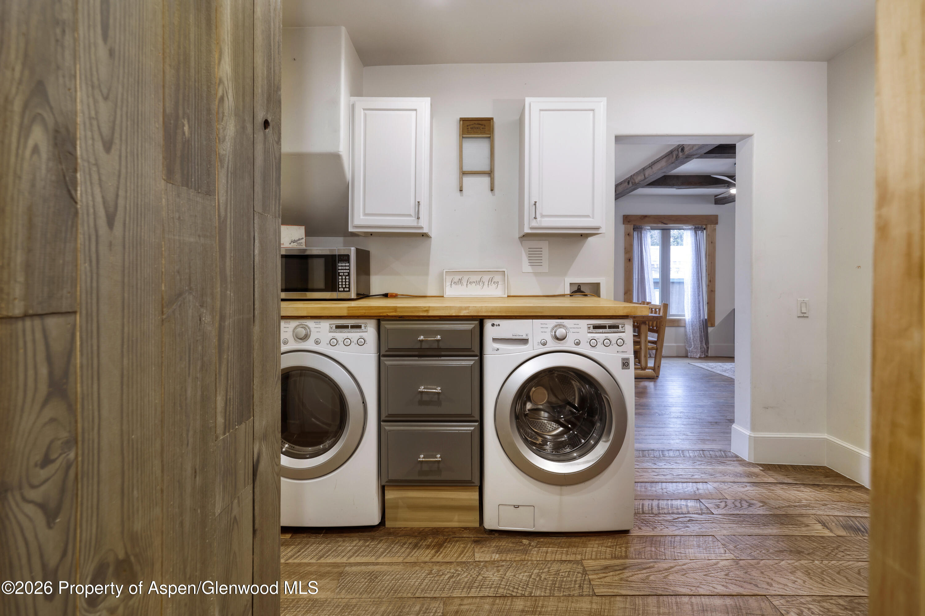 113 West State Street Marble, CO 81623 - Photo 19 of 44 a utility room with dryer and washer