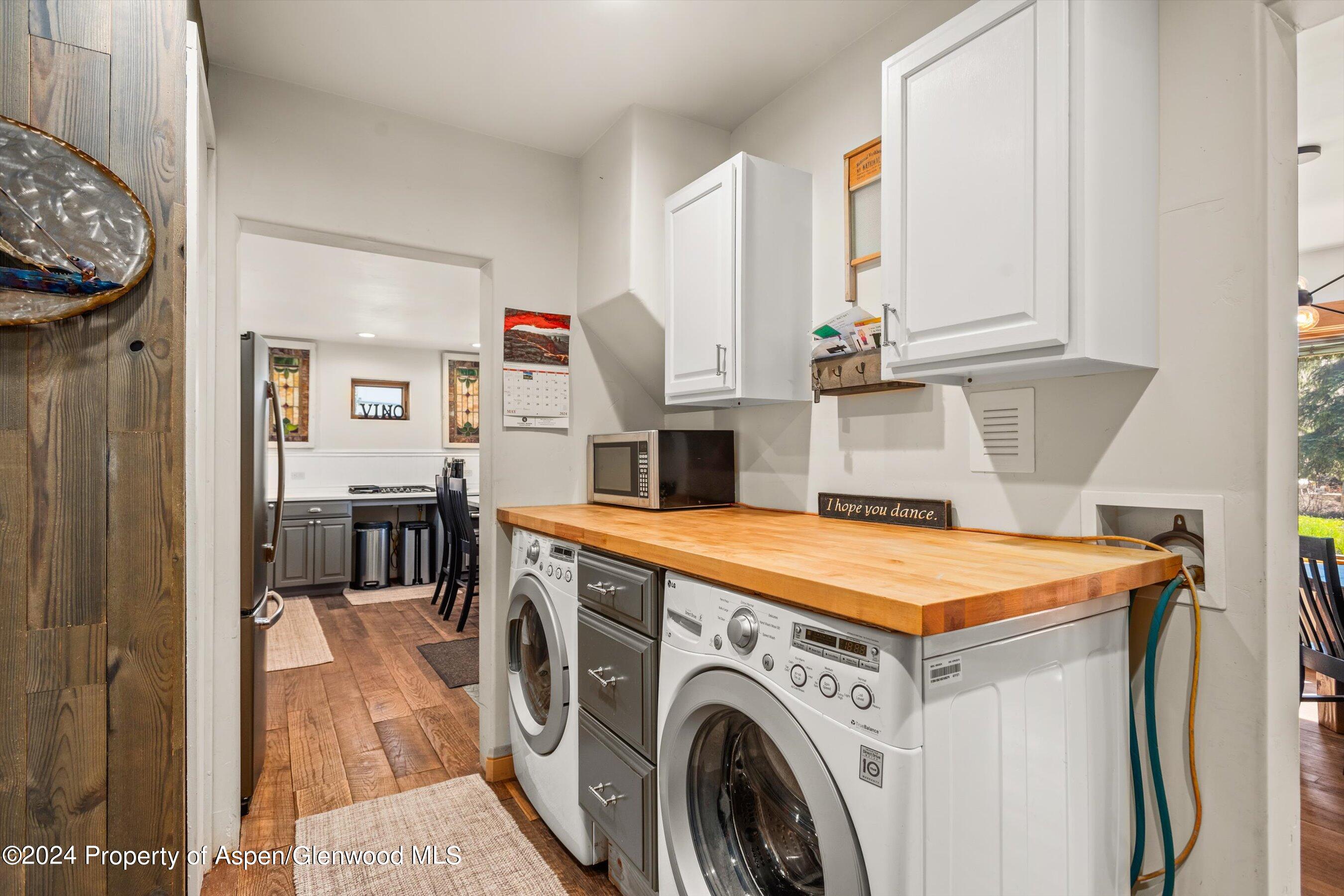 113 West State Street Marble, CO 81623 - Photo 20 of 44 a utility room with dryer and washer