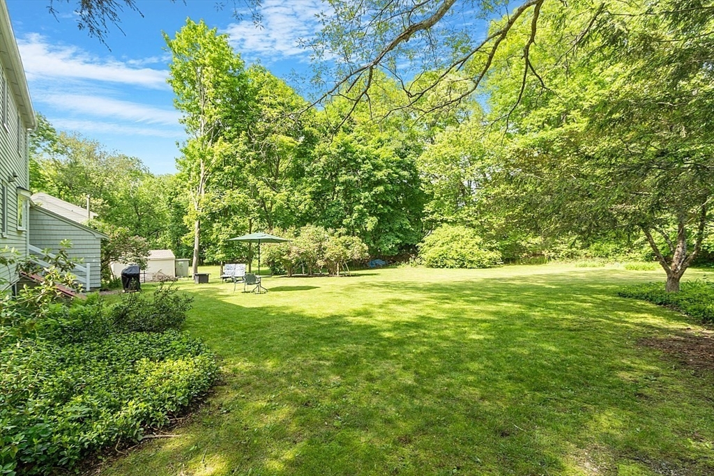 130 Adams Road Concord, MA 01742 - Photo 27 of 33 a view of yard with green space