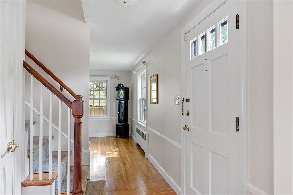 130 Adams Road Concord, MA 01742 - Photo 5 of 33 a view of an entryway with staircase
