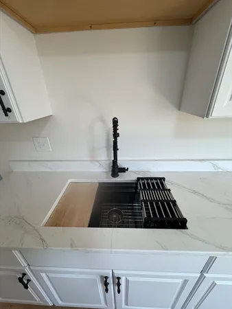 a view of an empty room with window