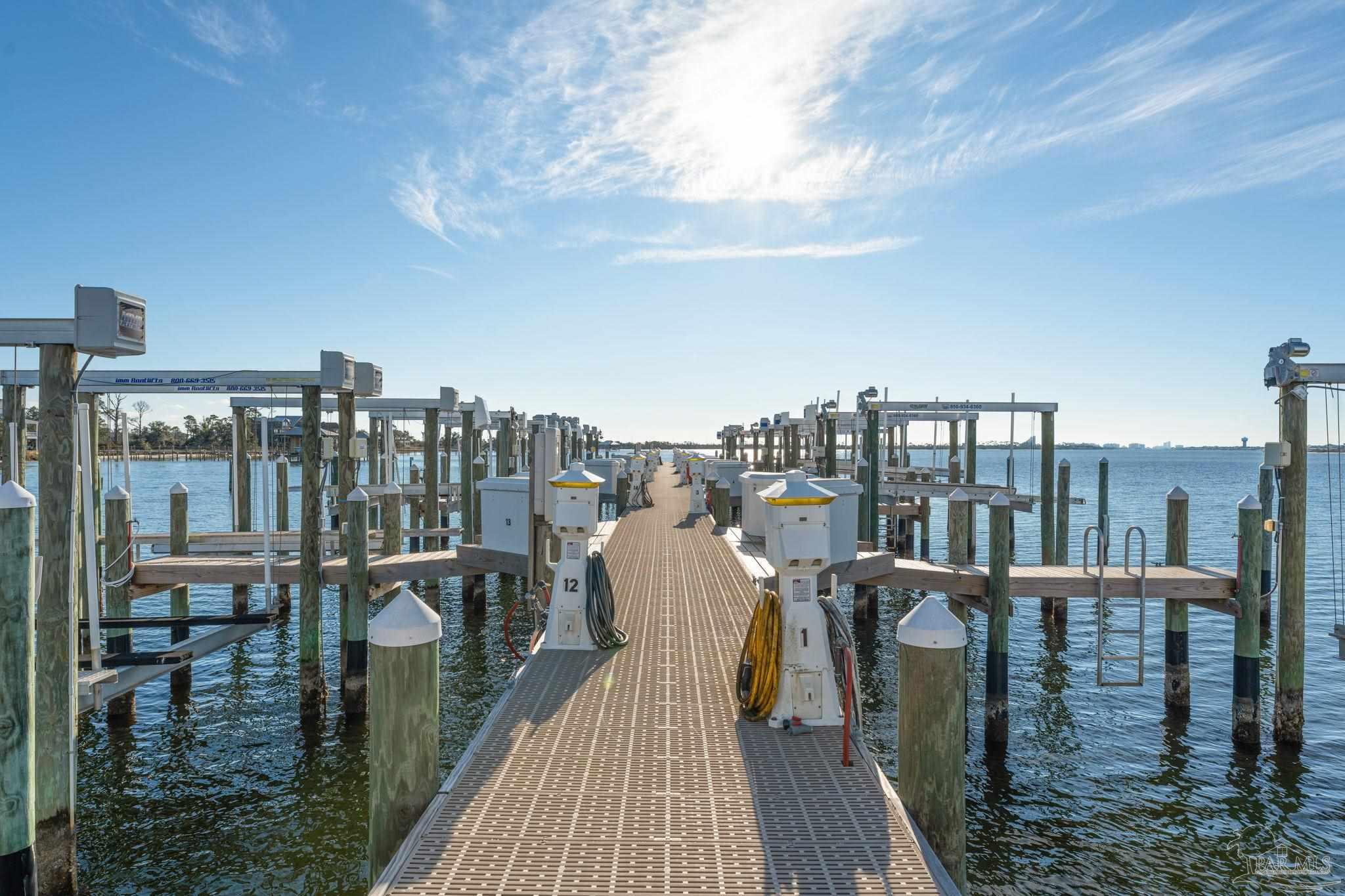 14500 River Road, Unit 209 Perdido Key, FL 32507 - Photo 46 of 51 PH504 comes with DEEDED Slip #10 w/Super Max Lift