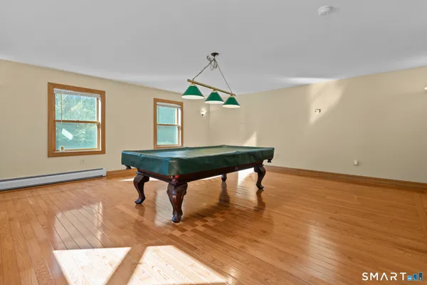 a room with furniture and window