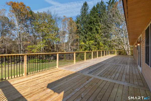 a view of a house with a roof deck