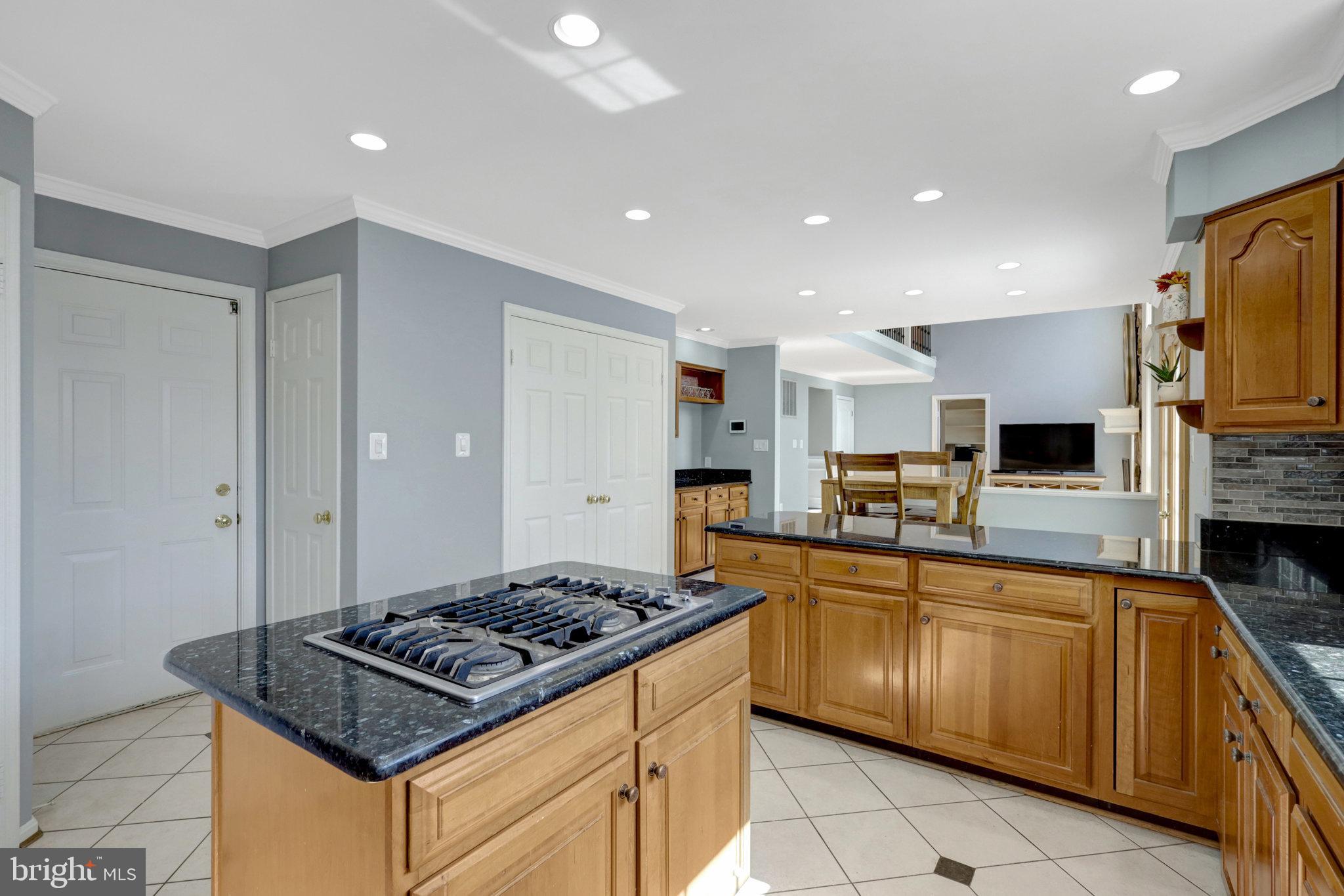 8497 Silverview Drive Lorton, VA 22079 - Photo 19 of 50 a kitchen with stainless steel appliances a sink stove and cabinets