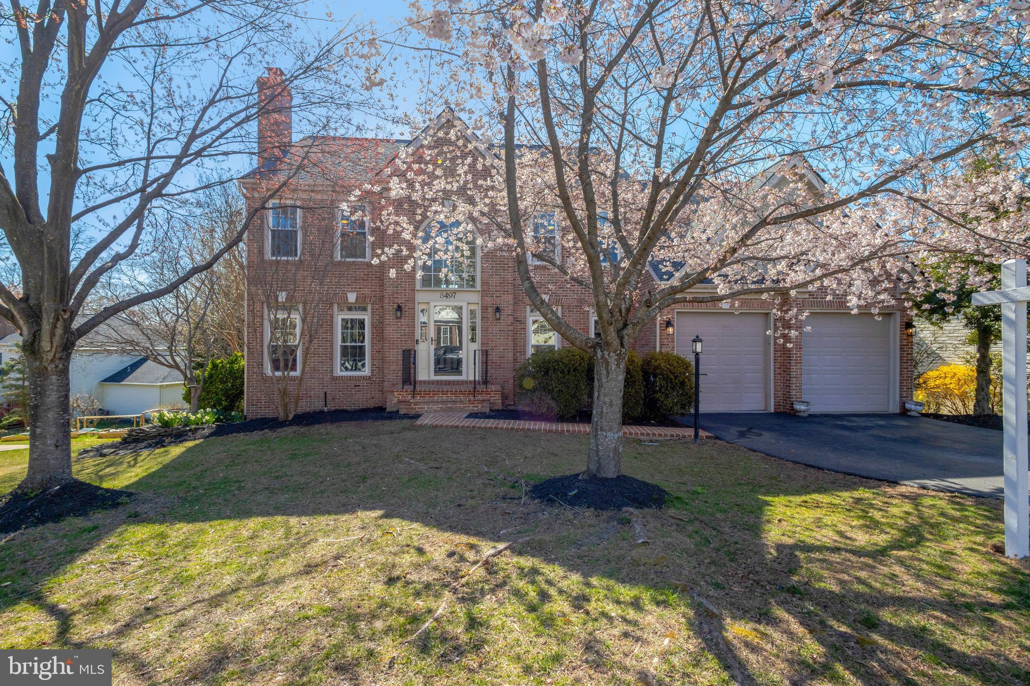 8497 Silverview Drive Lorton, VA 22079 - Photo 4 of 50 a view of a yard with a house and a large tree