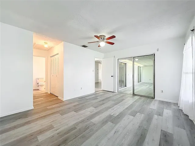 a view of a room with natural light