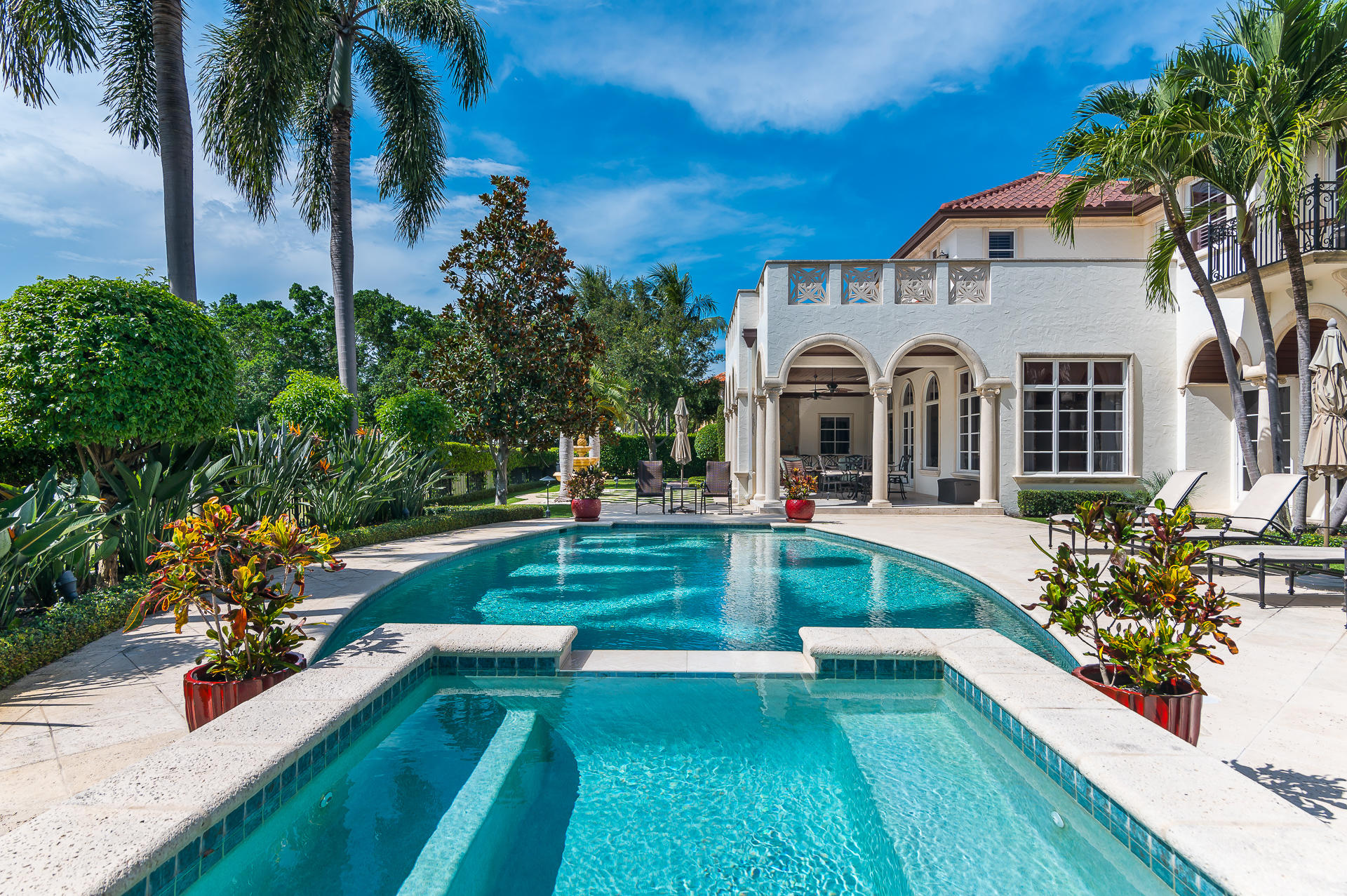 1241 Royal Palm Way Boca Raton, FL 33432 - Photo 25 of 48 Pool and Jacuzzi