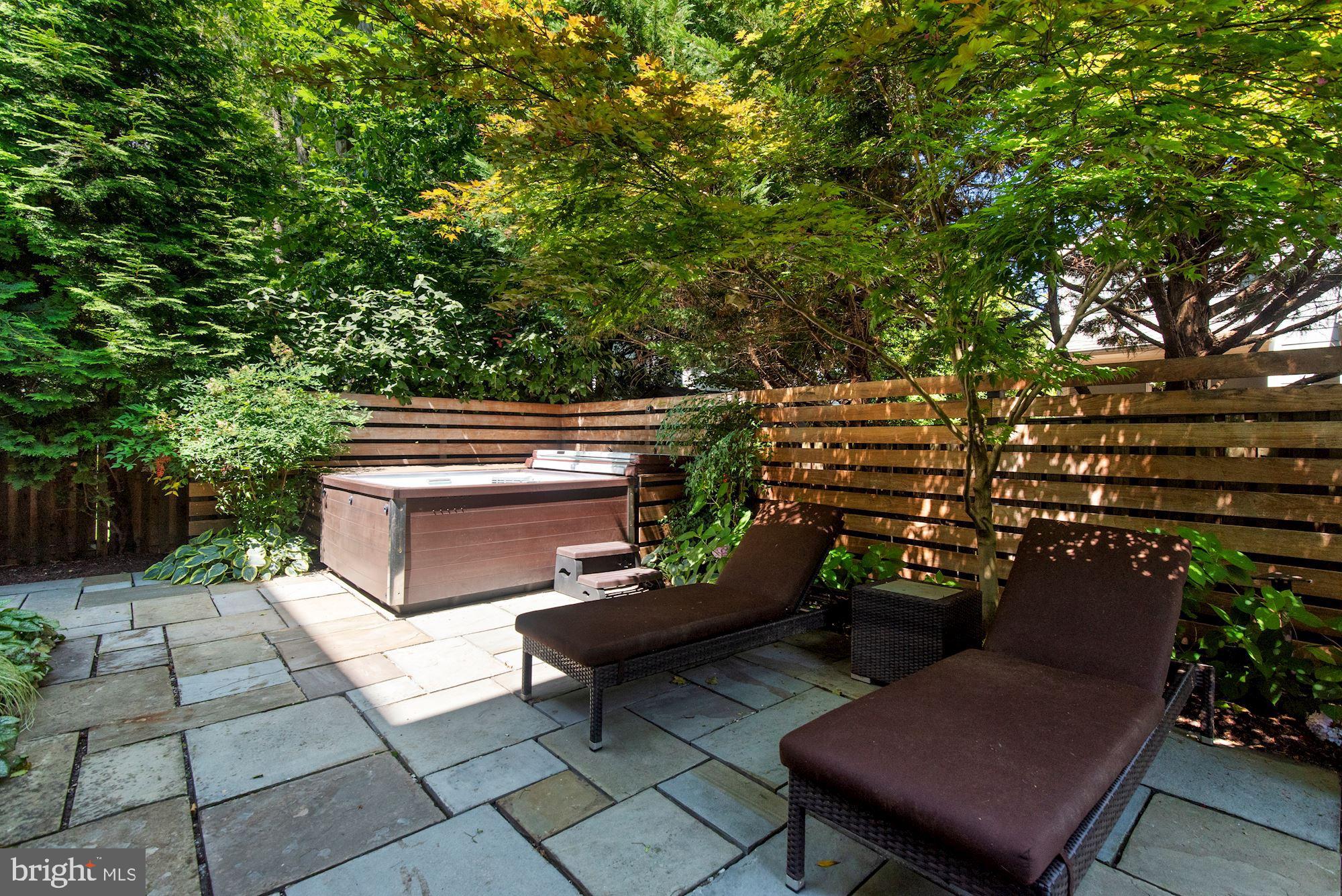 5316 Yorktown Road Bethesda, MD 20816 - Photo 38 of 43 Stunning Zen Backyard