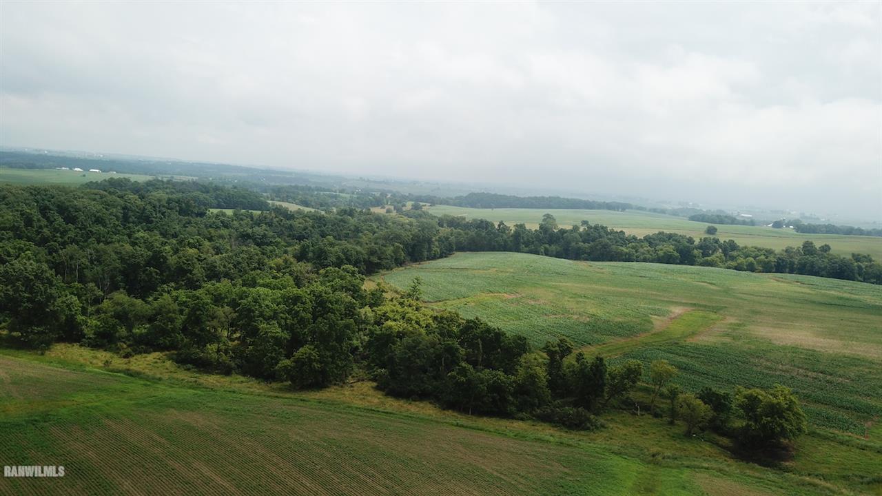 9256 East Greenvale Road Stockton, IL 61085 - Photo 1 of 22 a view of a city with lush green forest