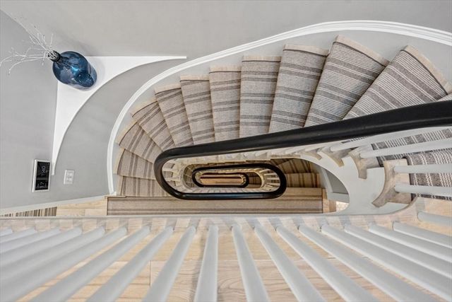 a close view of a utility room