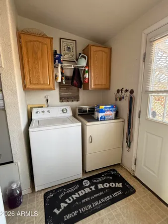 a room with storage and utility