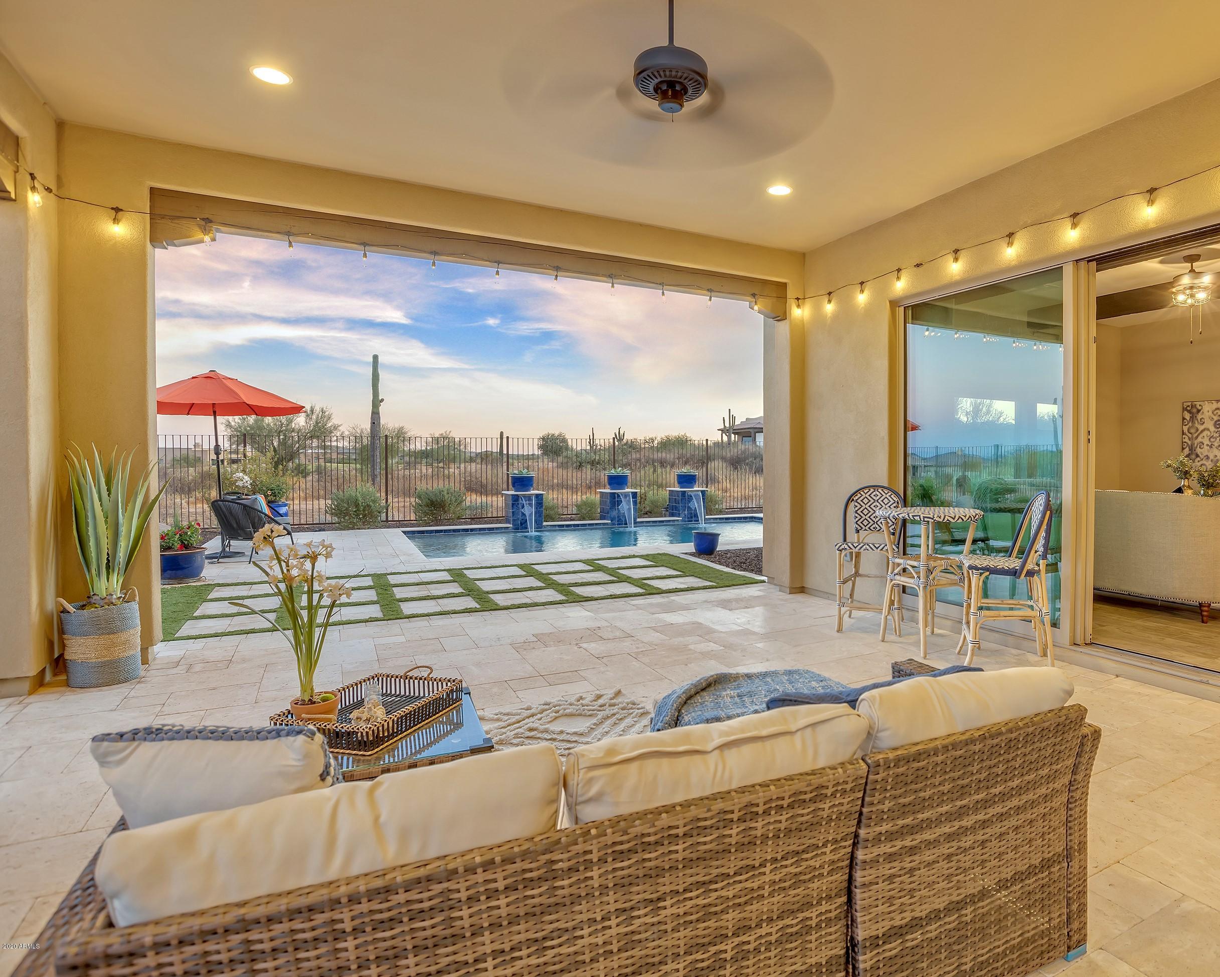 17429 East Fort Verde Road Rio Verde, AZ 85263 - Photo 18 of 25 Back patio pool