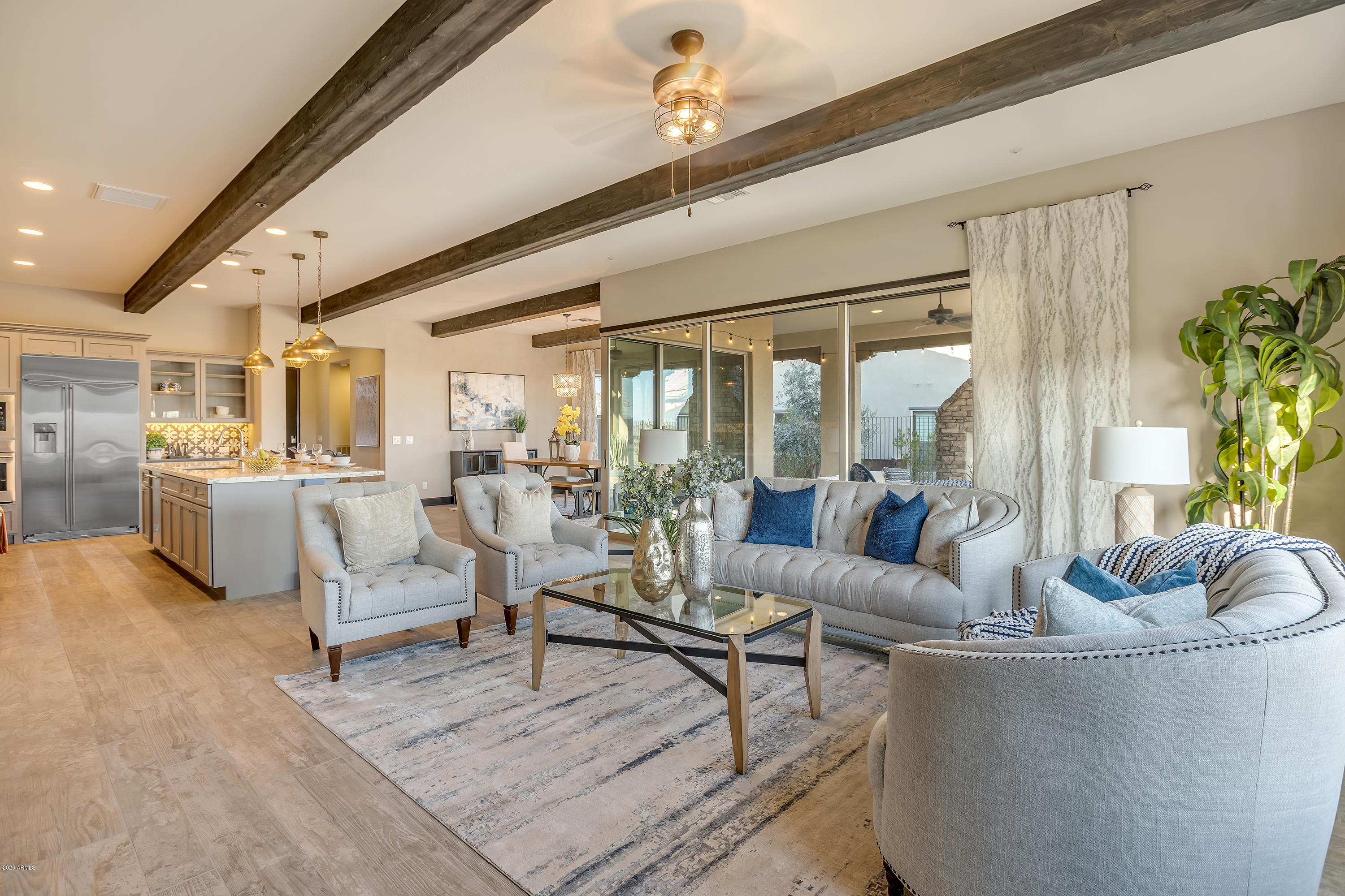 17429 East Fort Verde Road Rio Verde, AZ 85263 - Photo 5 of 25 Family room Staged