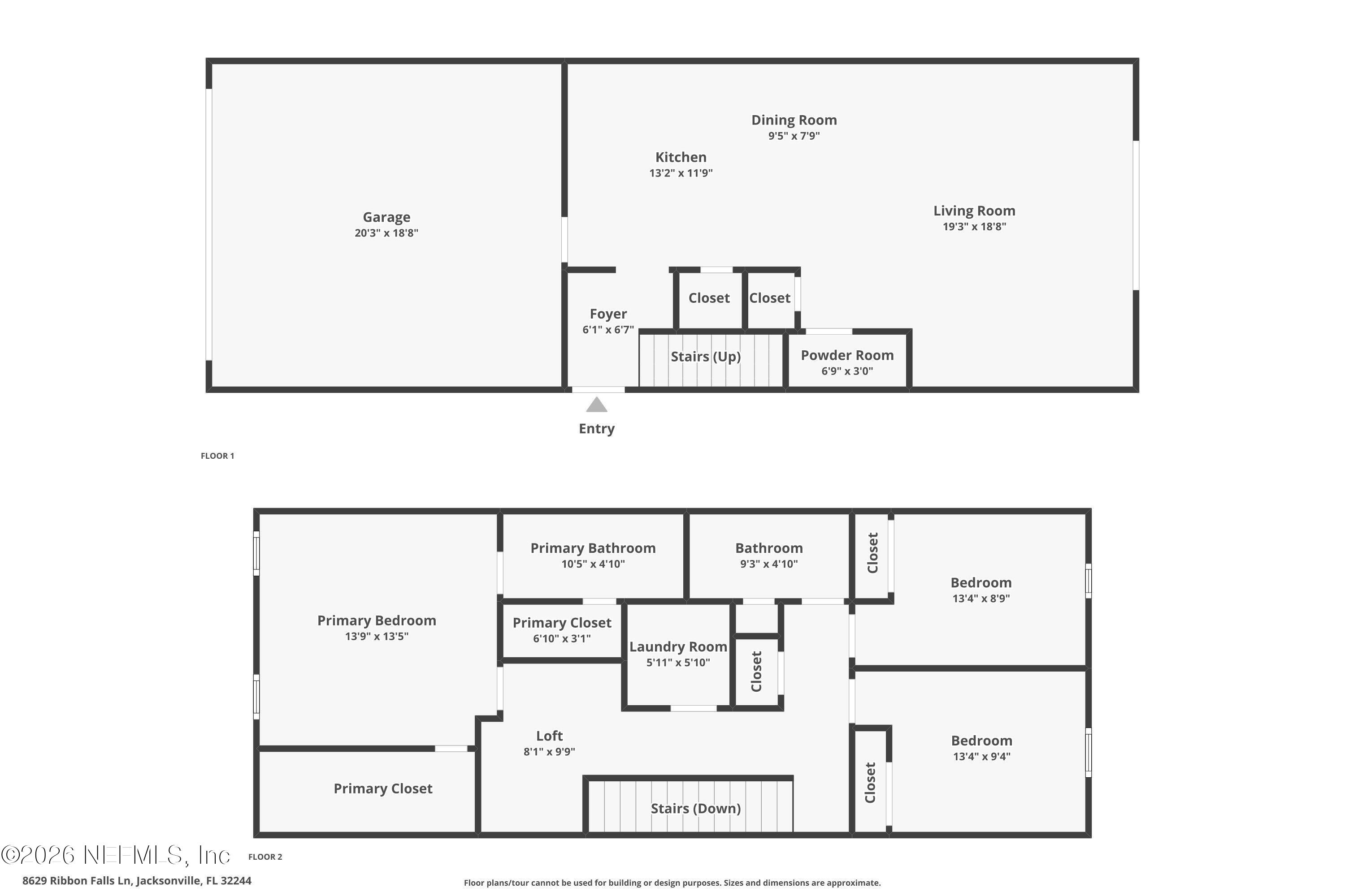 8629 Ribbon Falls Lane Jacksonville, FL 32244 - Photo 39 of 39 a picture of a cabinet with a white and a white wall