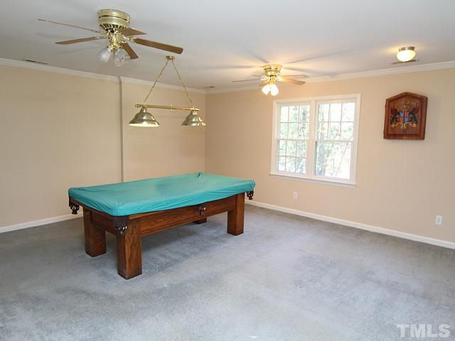4500 Connell Drive Raleigh, NC 27612 - Photo 21 of 25 an room with pool table and windows