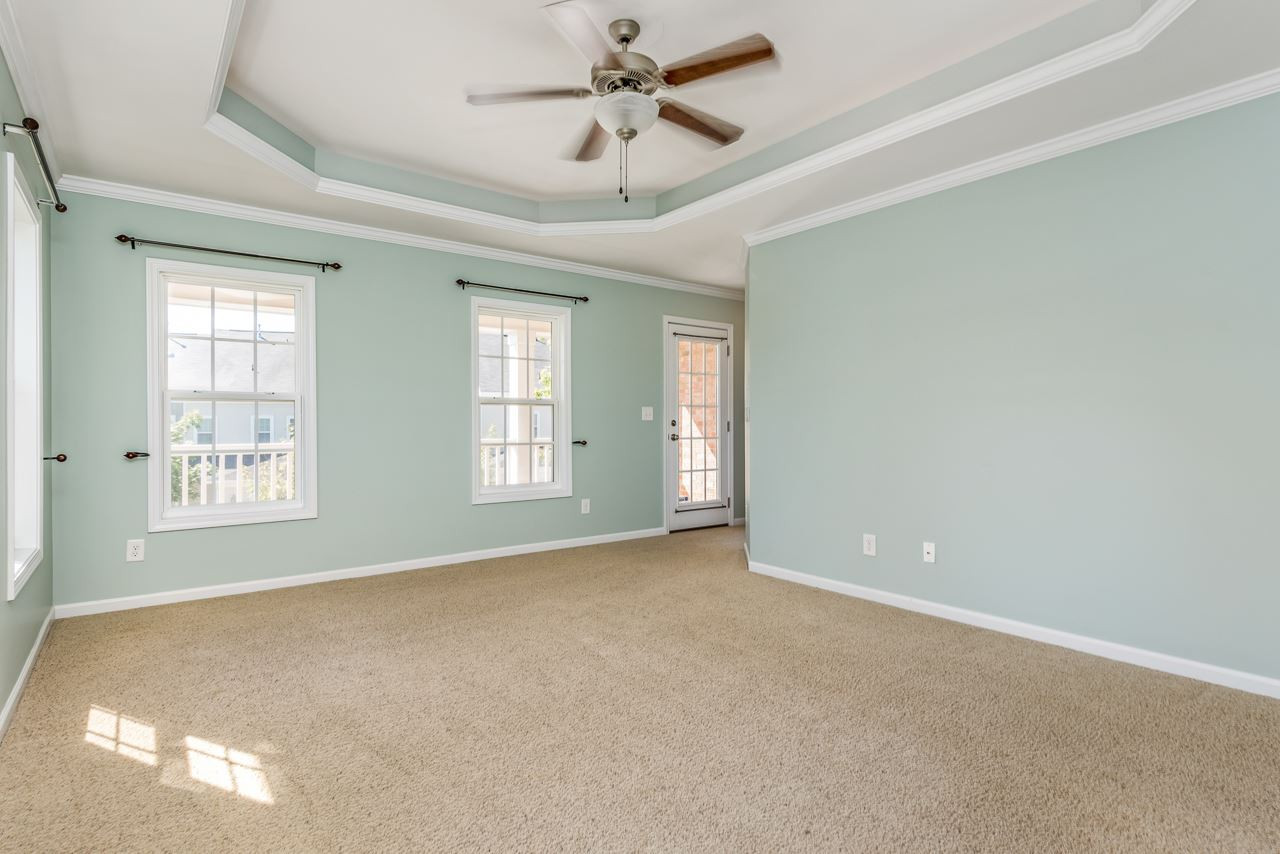 1350 Regulator Street Raleigh, NC 27603 - Photo 13 of 25 Master Bedroom with Trey Ceiling