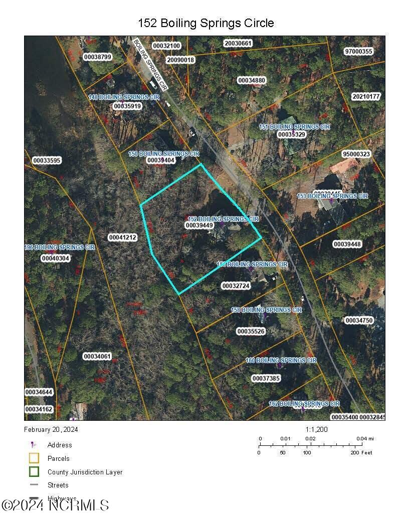 152 Boiling Spring Circle Southern Pines, NC 28387 - Photo 65 of 65 Aerial