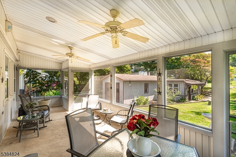 63 Main Street Bloomsbury, NJ 08804 - Photo 21 of 26 a view of a patio with couches chairs and potted plants