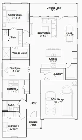 $279,990 | 1226 Bonnerjee Drive, Crosby, TX 77532