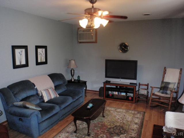 709 Brandywine Road Nazareth, PA 18064 - Photo 10 of 28 Sunken lliving room with hardwood floors. Central