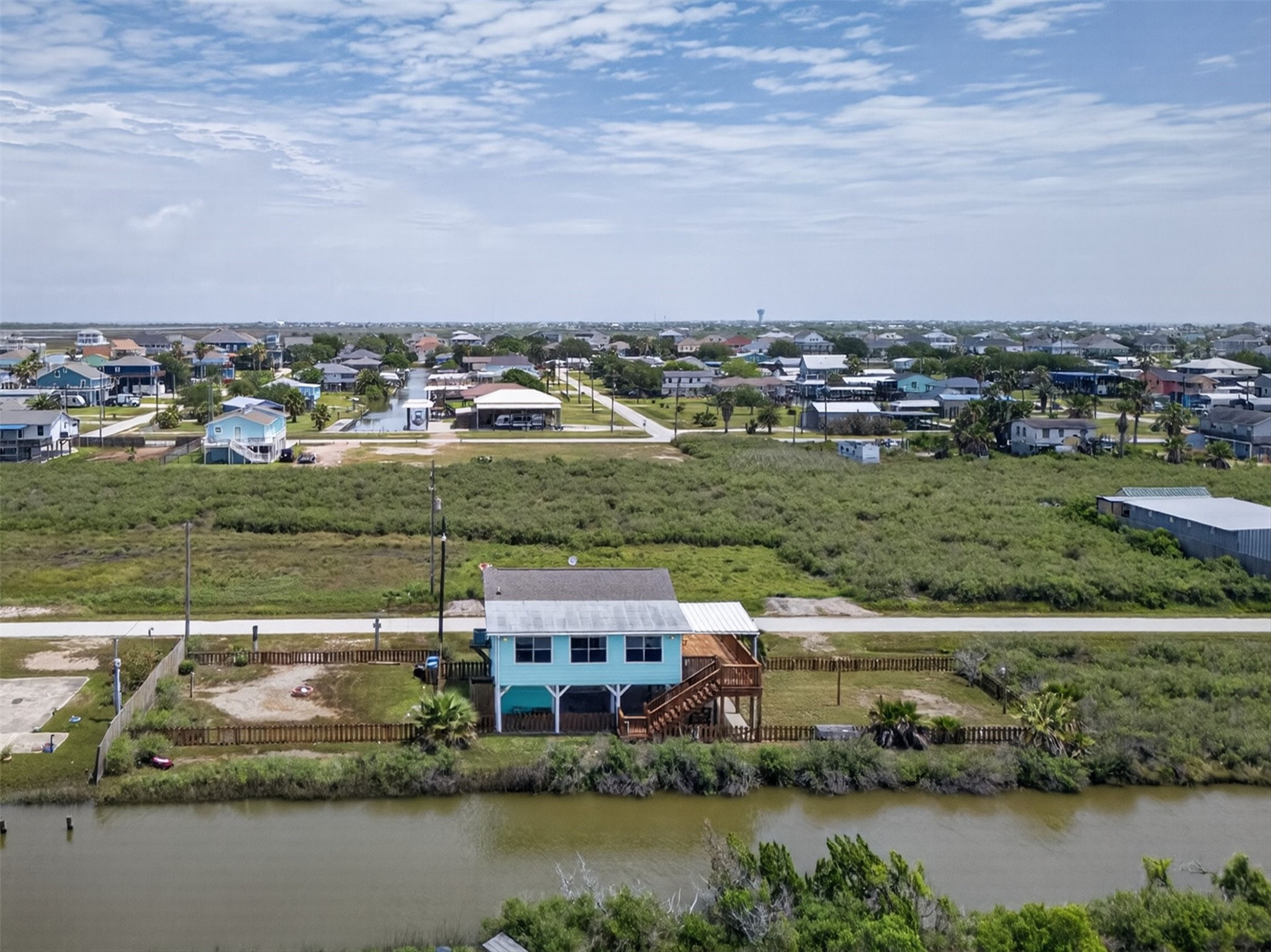 1209 North Jacks Road Crystal Beach, TX 77650 - Photo 34 of 39 Try your luck crabbing and fishing right from your yard!